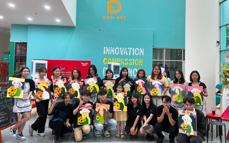 WORKSHOP VẼ TRANH CANVAS [ NHẶT KÝ ỨC – DỆT KỶ NIỆM]