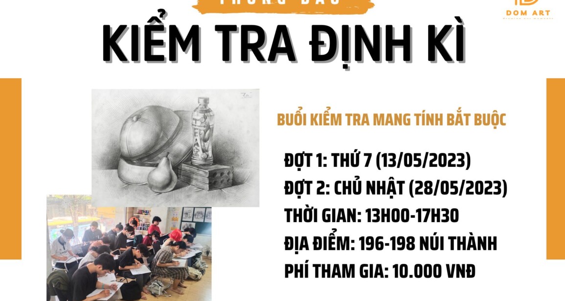 KIỂM TRA ĐỊNH KỲ LỚP LUYỆN THI 2023 – ĐỢT 3-4