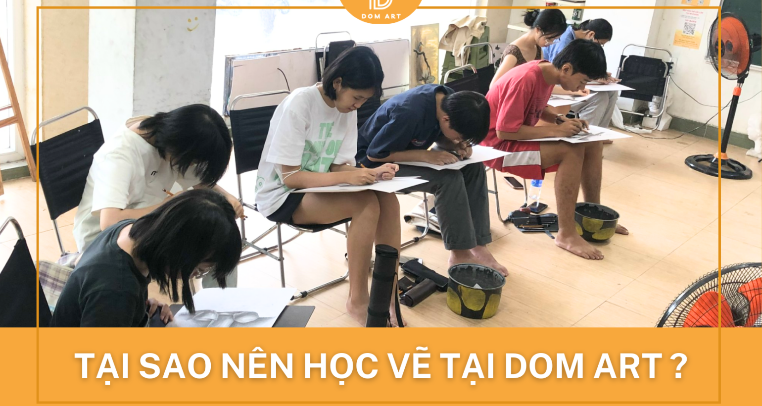 Những lí do nên học tại DOM Art